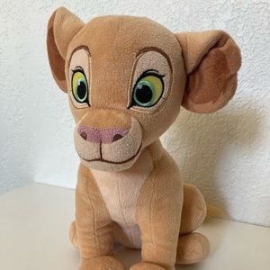 Disney Lion King Nala Plush Toy Stuffed Animal Sitting 10"